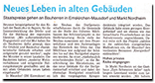 Neues Leben in alten Gebäuden